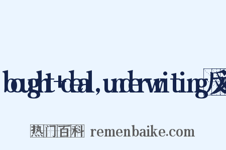 bought+deal,underwriting反义词是什么意思的图片